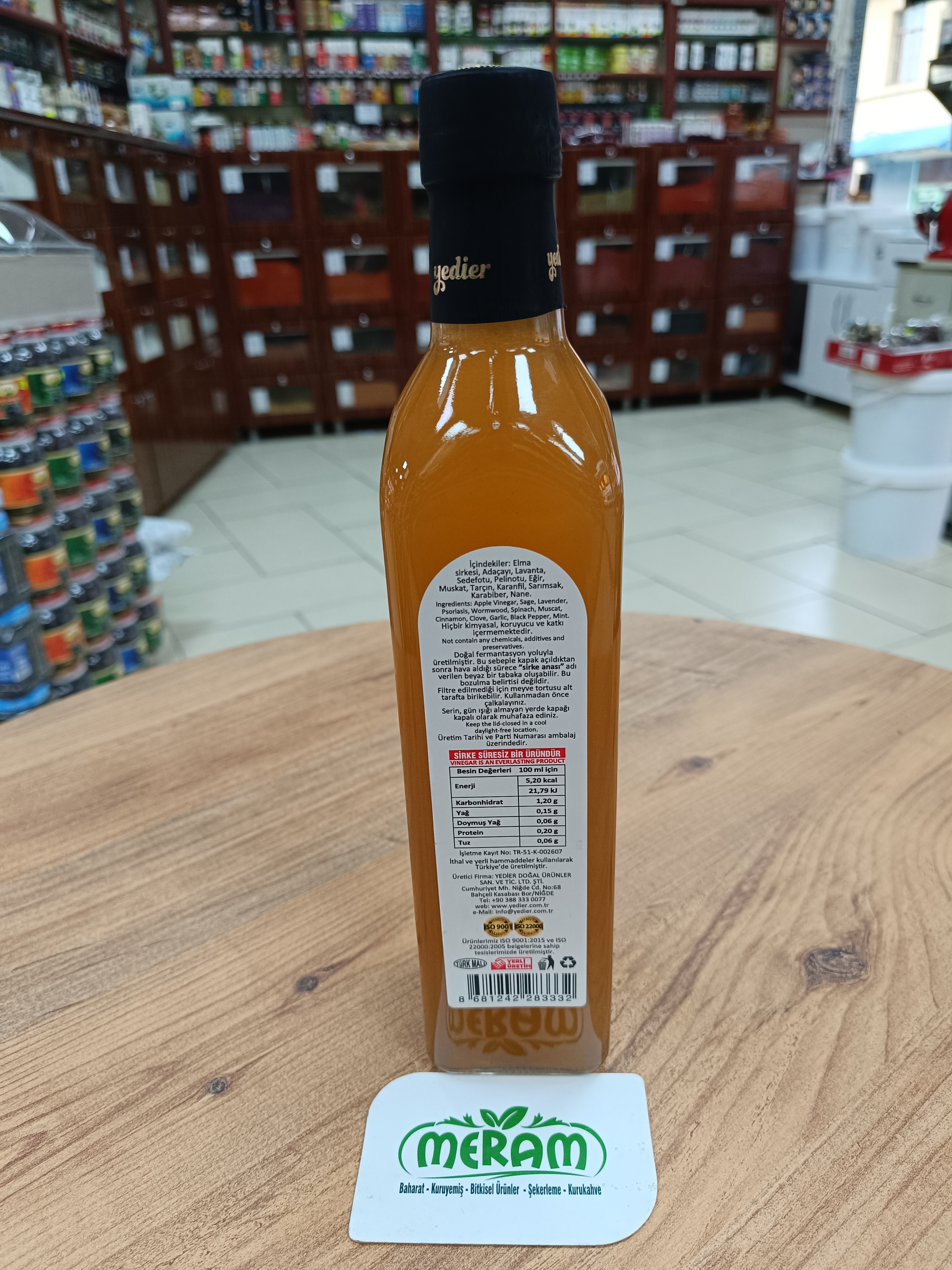 Yedier Dört Hırsız Sirkesi 500 ml