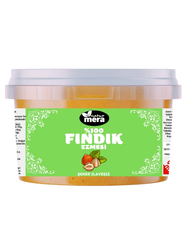 naturmera Şeker İlavesiz Fındık Ezmesi 500 g